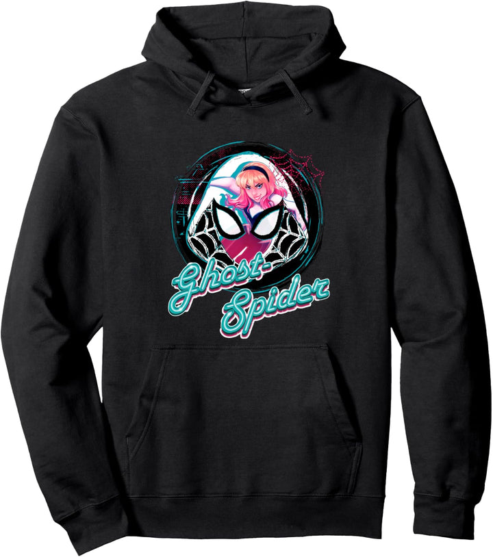 Marvel Rising Secret Warriors Ghost-Spider Logo Fill Pullover Hoodie