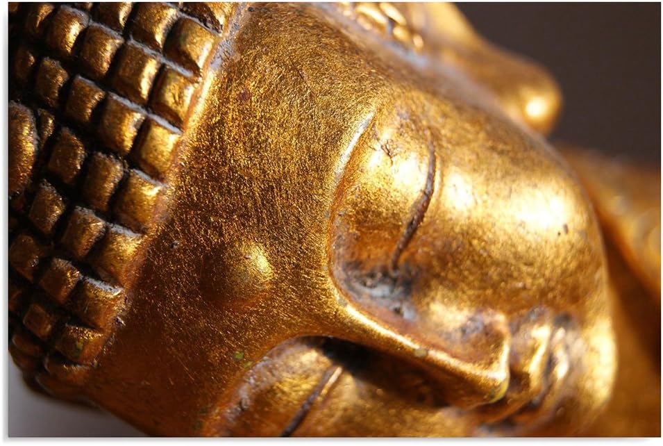 Feeby. Wandbilder - 1 Teilig- 60x90 cm - Bilder Kunstdrucke Deko Panel, BUDDHA, RELIGION, KULTUR, BR