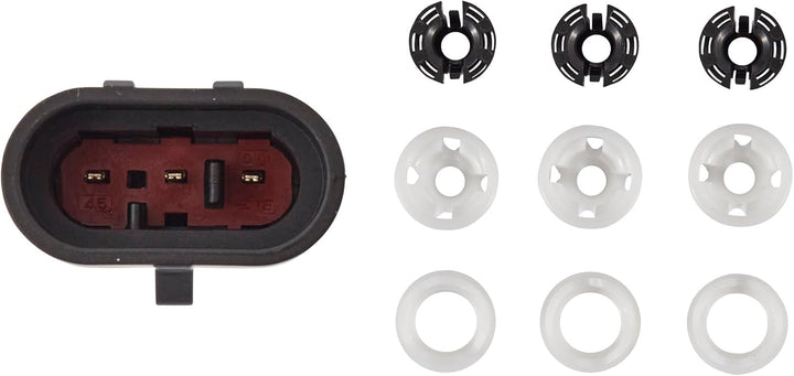 HELLA - LED/DE-Hauptscheinwerfer - 90mm Performance Bi-LED L70 - 24/12V - rund - Einbau - Lichtschei