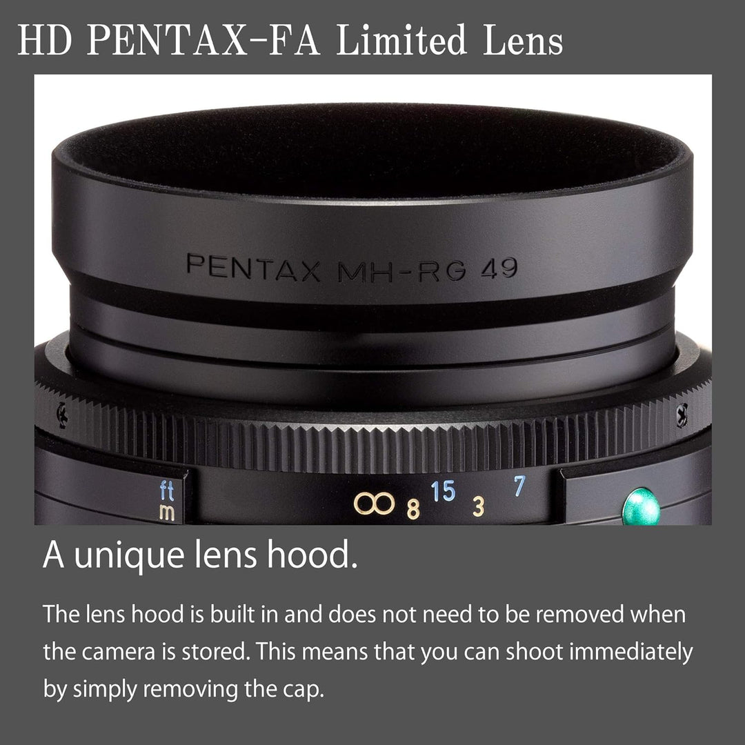 Pentax PENTAX-FA 43mmF1.8 Limited Silber Weitwinkelobjektiv mit leistungsstarker HD-Vergütung, für d
