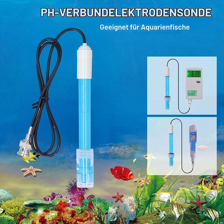 PH Elektrode Testwerkzeug BNC-Stecker, PH sonde bnc pool Kunststoffschale, 0.00-14.00PH, 0-60℃, ph c