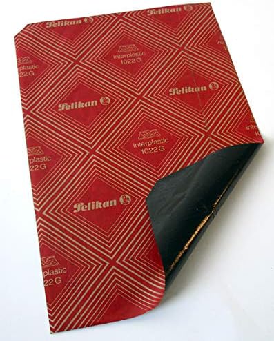 Pelikan 404400 Kohlepapier interplastic 1022G, schwarz, A4, 100 Blatt