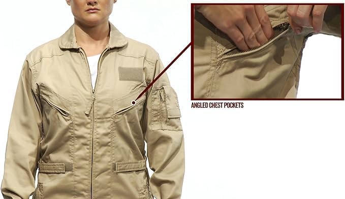Tru-Spec Herren Flight Suit, TRU 27-p NVY, Ll Einteiler Graugrün L Lang, Graugrün L Lang
