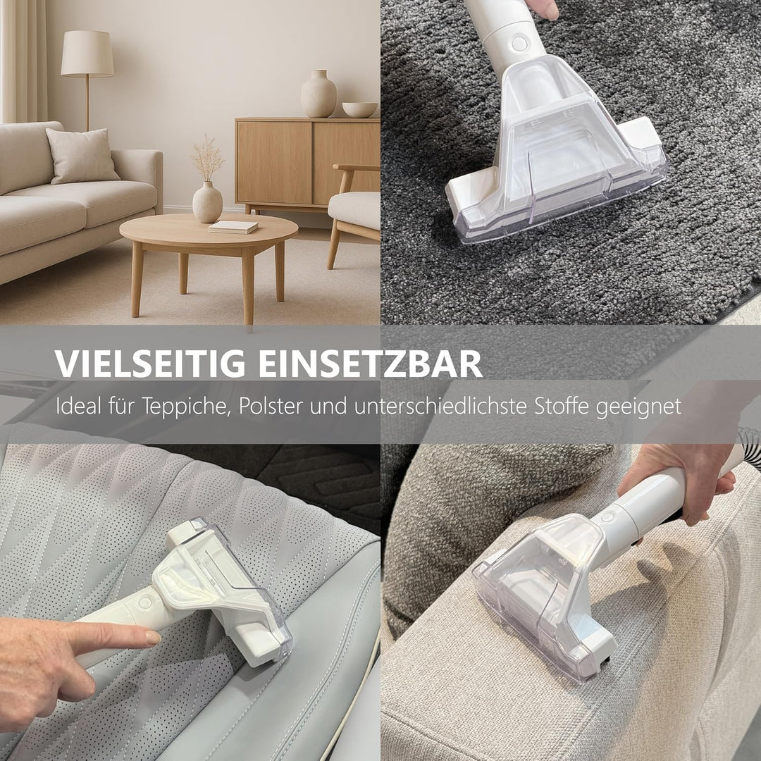 Silva Schneider SC 7500 Spot Cleaner – Polster- & Teppich-Nassreiniger, 750W, 15 kPa Saugleistung, D