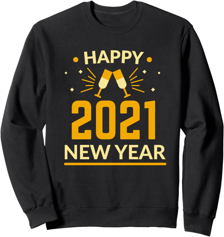 Frohes Neues Jahr 2021 Silvester Countdown Sweatshirt
