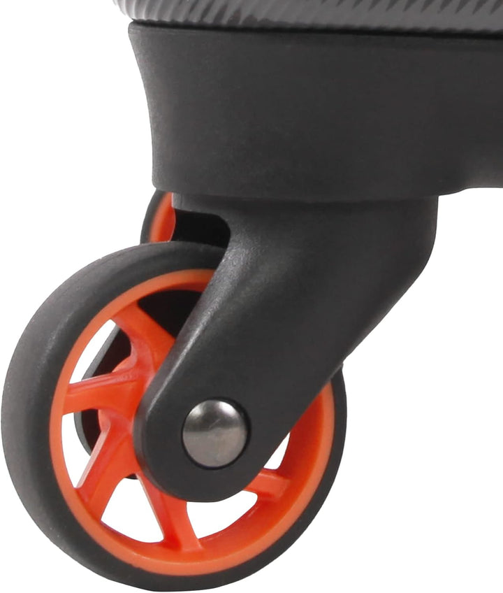 Nautica Roadie Hartschalengepäck-Set, 3-teilig Grau / Orange, Grau / Orange