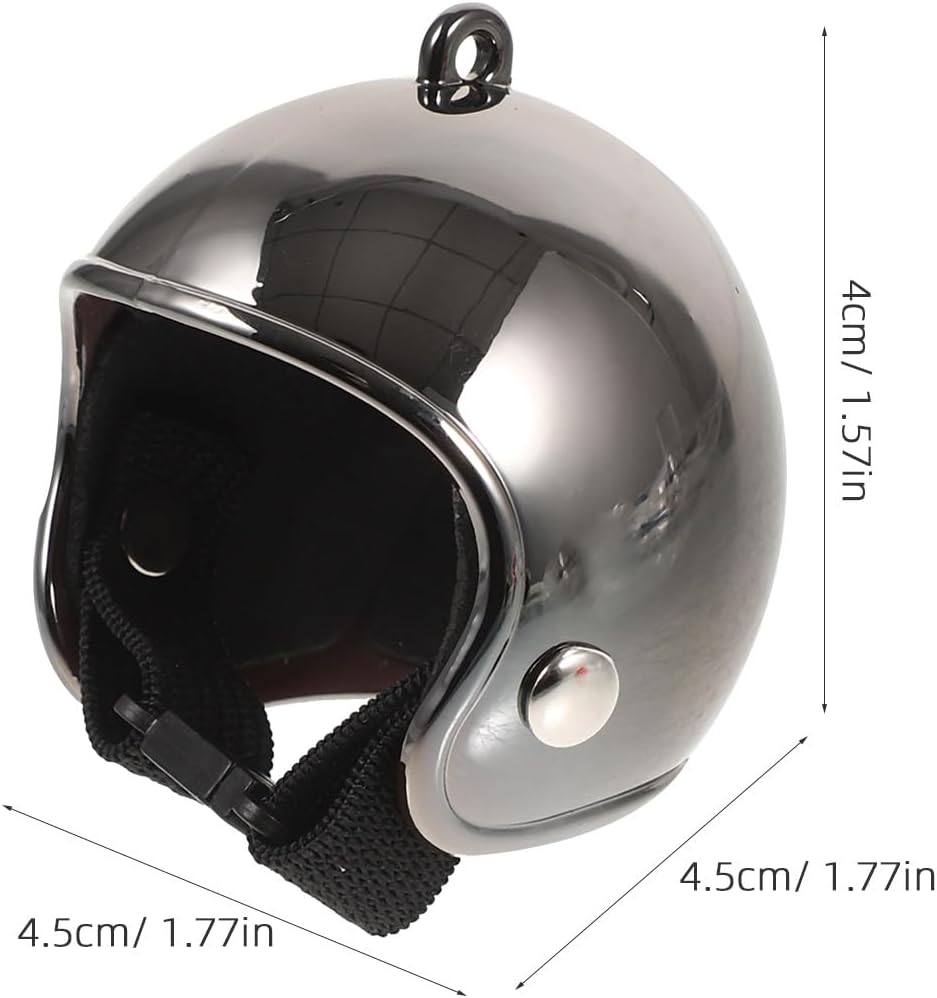 BESPORTBLE 4Stücke Puppenhelm Helme Für Spielzeughäuser Witzige Und Farbenfrohe Mini Helme Für Puppe