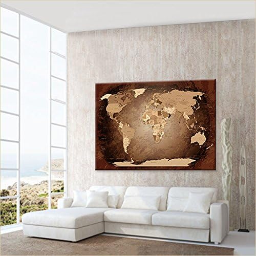 Worldmao Antik, 120 x 80 cm, einteilig, Premium ohne Kork, englisch Antik 120 x 80 cm, einteilig, An