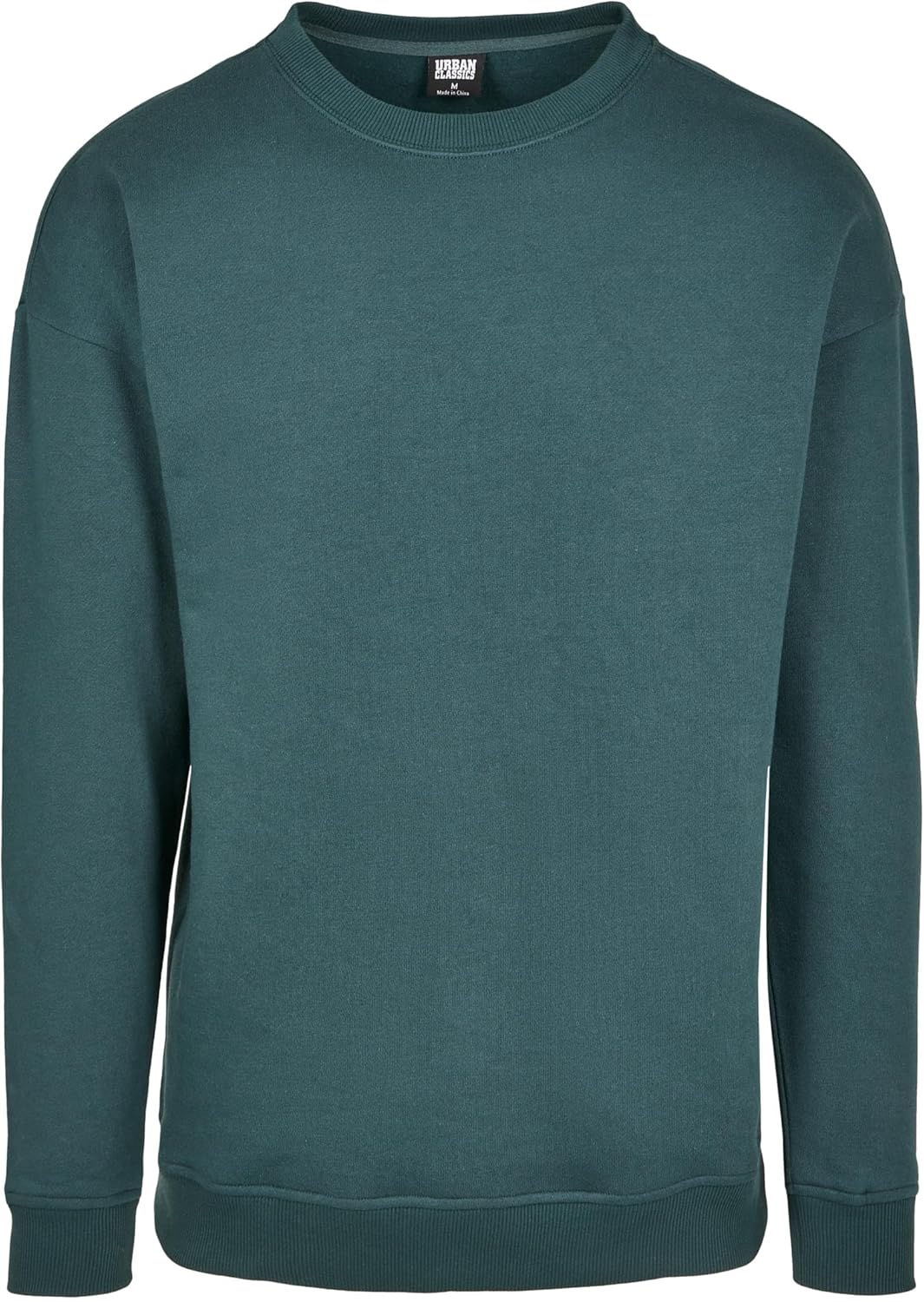 Urban Classics Herren Sweat Crewneck M Grosse Grössen Bottlegreen, M Grosse Grössen Bottlegreen