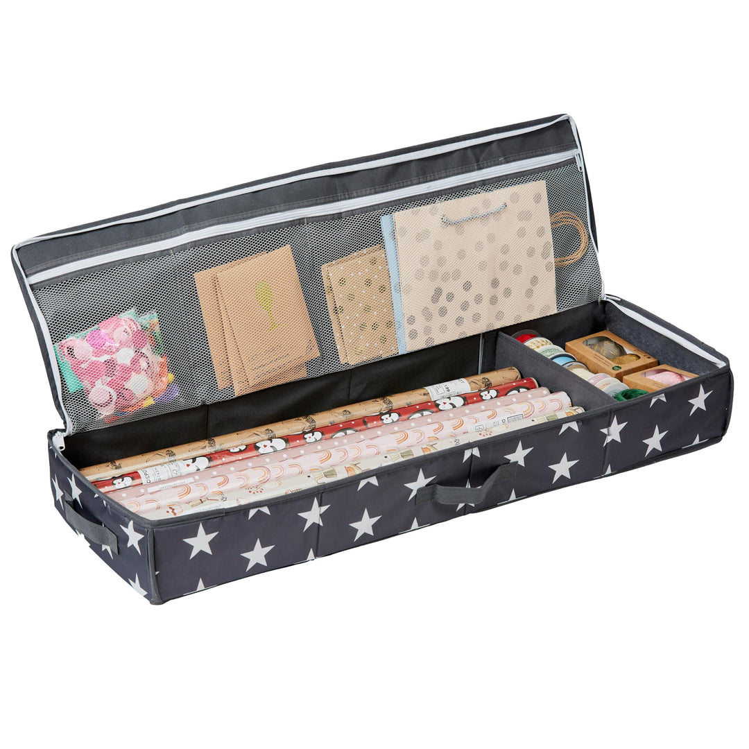 LOVE IT STORE IT Tasche für Geschenkpapier Aufbewahrung - Hochwertiger Geschenkpapier Organizer - Mi