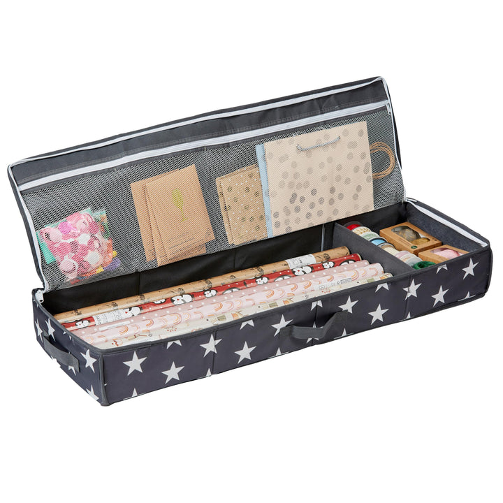 LOVE IT STORE IT Tasche für Geschenkpapier Aufbewahrung - Hochwertiger Geschenkpapier Organizer - Mi