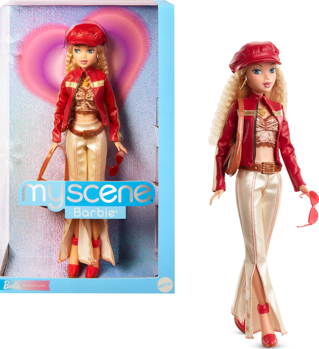 Barbie Signature My Scene Puppe und Accessoires, Barbie im von der Jahrtausendwende inspirierten Ou