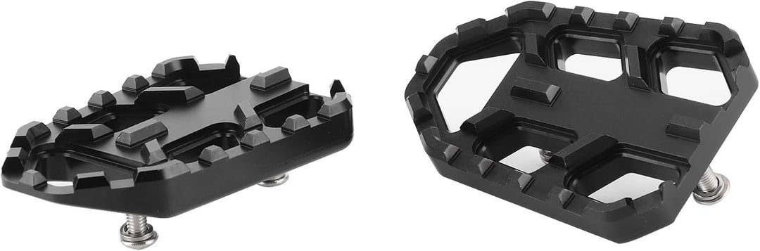 KIMISS Motorradpedal, 1 Paar Motorrad-Sicherheitsfussstütze CNC-Fussplatten aus Aluminiumlegierung P