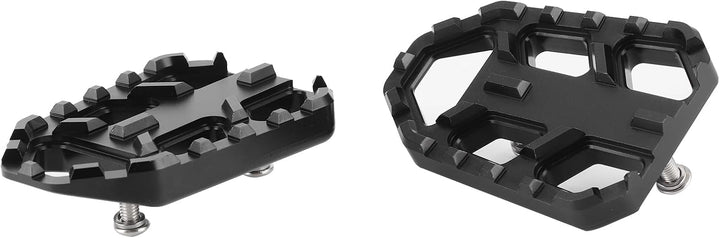 KIMISS Motorradpedal, 1 Paar Motorrad-Sicherheitsfussstütze CNC-Fussplatten aus Aluminiumlegierung P