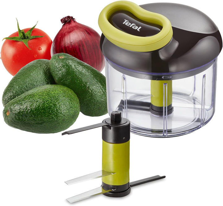 Tefal K13204 Ingenio 5-Sekunden-Zerkleinerer ohne Strom | Fassungsvermögen: 900ml | Multizerkleinere