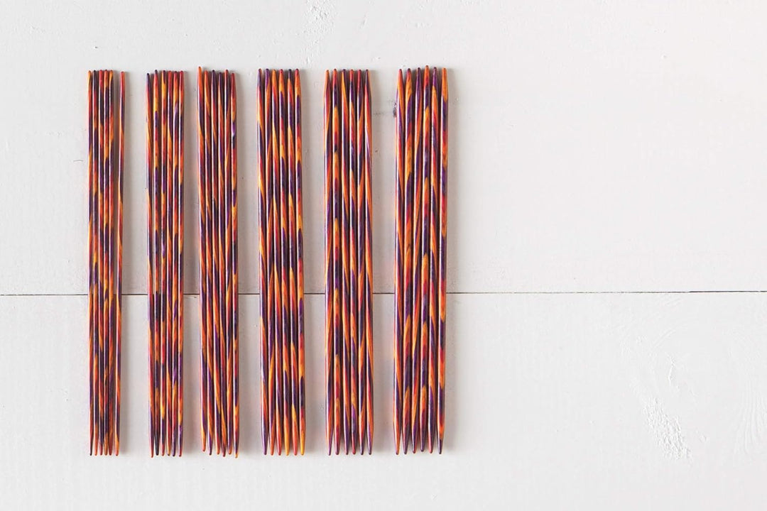 Doppelseitige Stricknadeln Sets 5 Radiant 5", 5"