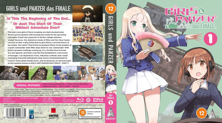 Girls Und Panzer Das Finale 1 [Blu-ray] [2022], Blu-ray