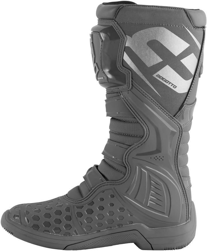 Bogotto MX-5 Motocross Stiefel, grau, 43, 43 EU
