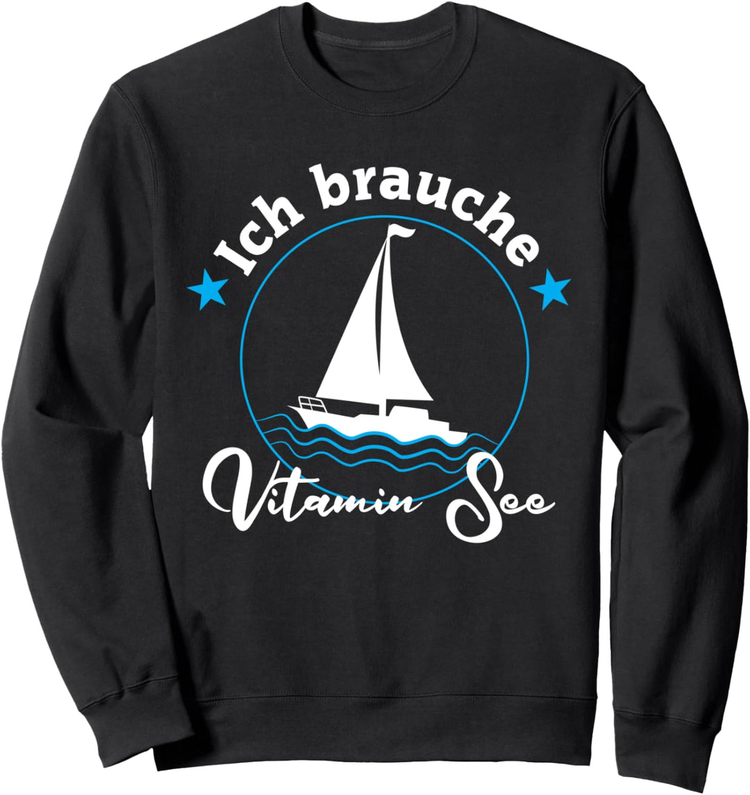 Kapitän Seemann Segeln Segler Sprüche Meer Sweatshirt