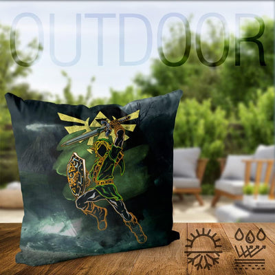 VOID Adventure Link Polyester Kissenbezug Kissenhülle Outdoor Indoor Game Gamer, Kissen Grösse:50 x