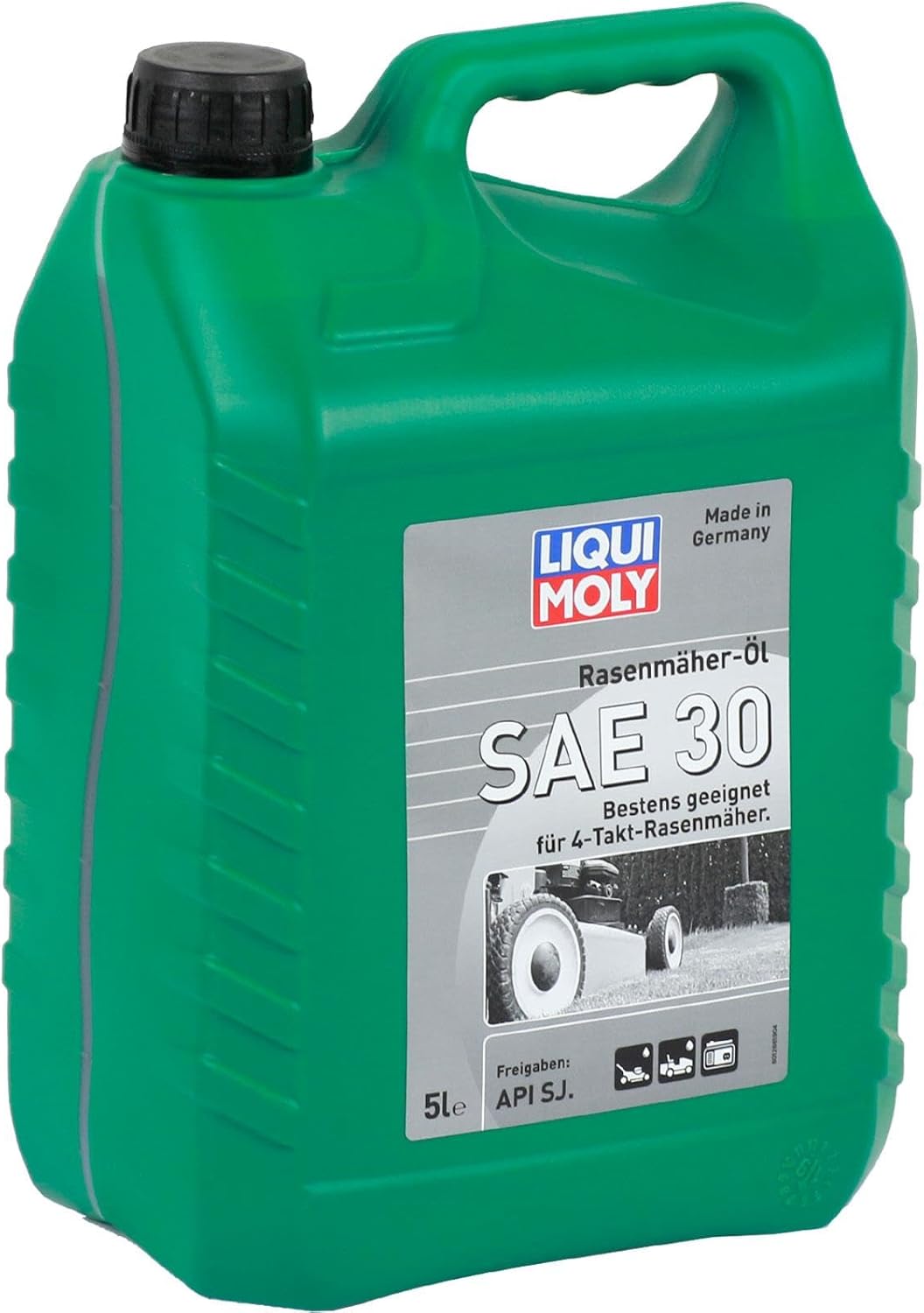 LIQUI MOLY Rasenmäher-Öl SAE 30 | 5 L | mineralisches Motoröl | Art.-Nr.: 1266 5 Liter, 5 Liter