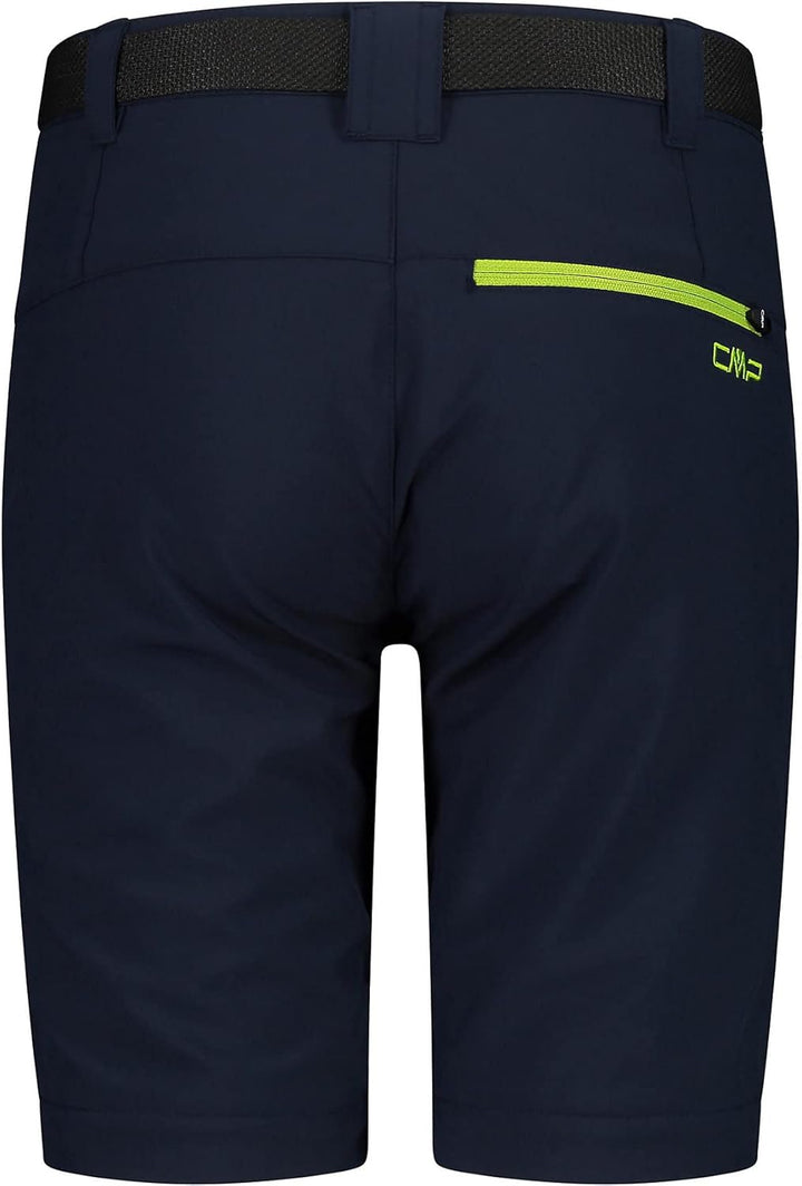 CMP Jungen Hose Zip Off Hose 128 B. Blau-limettengrün, 128 B. Blau-limettengrün