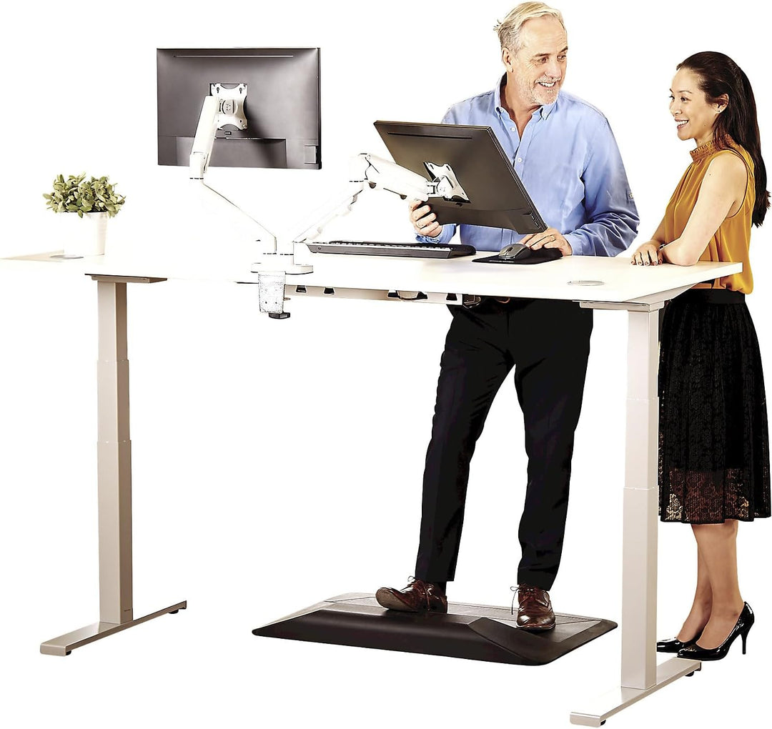 Fellowes 9683501 ESI EPPA Monitorarm doppelt weiss 39 bis 16 kg