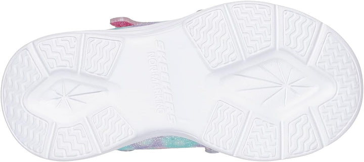 Skechers Mädchen Glimmer Kicks Fairy ChaserSneaker 18.5 EU Pink Türkis, 18.5 EU Pink Türkis