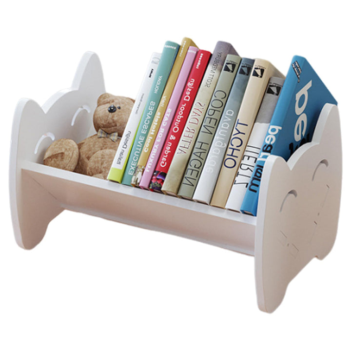 Kinder-Bücherregal, Mini Kompakter Bücherregal, Buchständer Kinder Bücher-Organizer, Kinderregal für