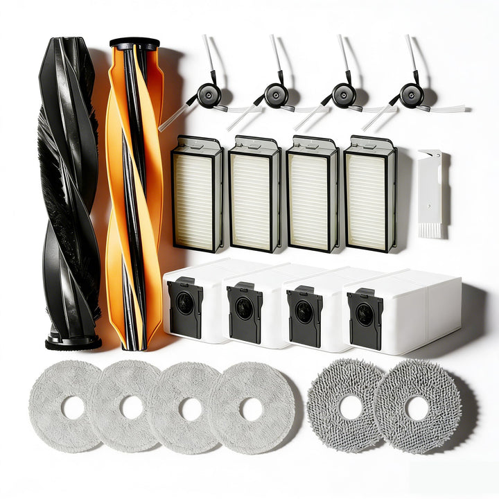 Zubehör für Dreame X50 Ultra Complete L40s Pro Ultra Wischpads X6; Staubbeutel X4; Filter HEPA X4; H