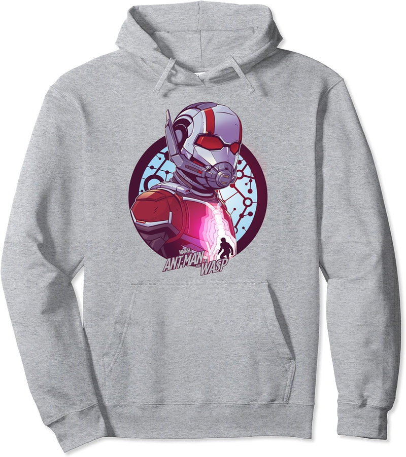 Marvel Ant-Man And The Wasp Ant-Man Purple Hue Portrait Pullover Hoodie
