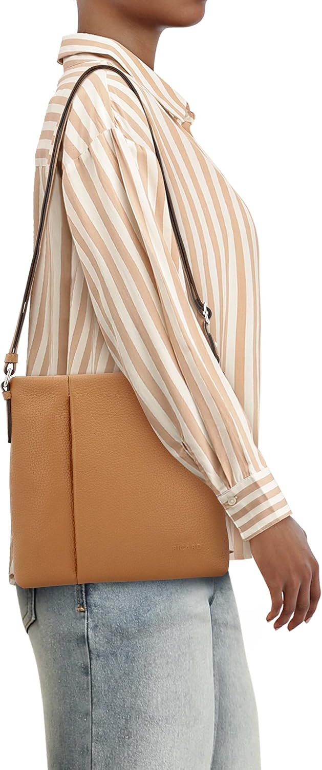 Picard Damen Handytasche PURE 1 aus Echtleder Mittel | mit Reissverschluss | Handytasche | Alltag, A