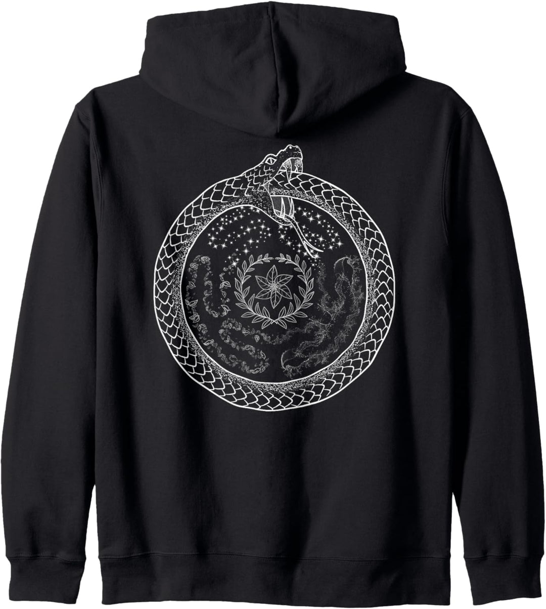 Hecate's Wheel Ouroboros Göttin Hekate Symbol heidnische Hexe Kapuzenjacke