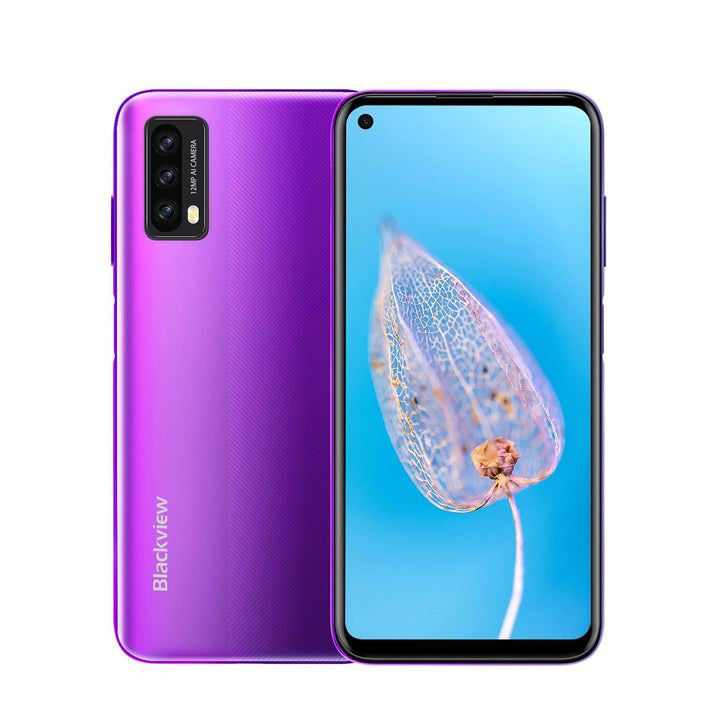 Blackview A90 - Smartphone 64GB, 4GB RAM, Dual SIM, Purple, Purple
