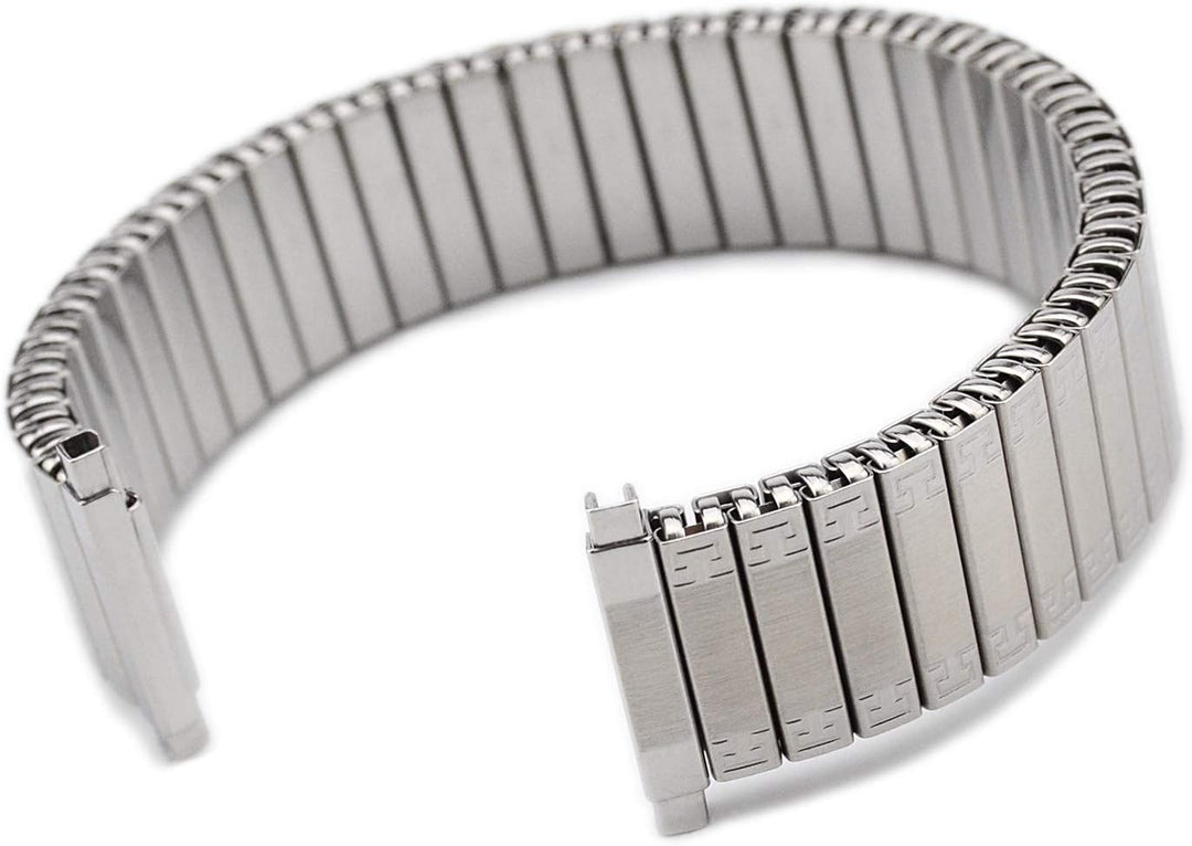 Rowi 16mm-18mm Fixoflex S Zugband L316 Edelstahl Uhrenarmband Made in Germany originalverpackt