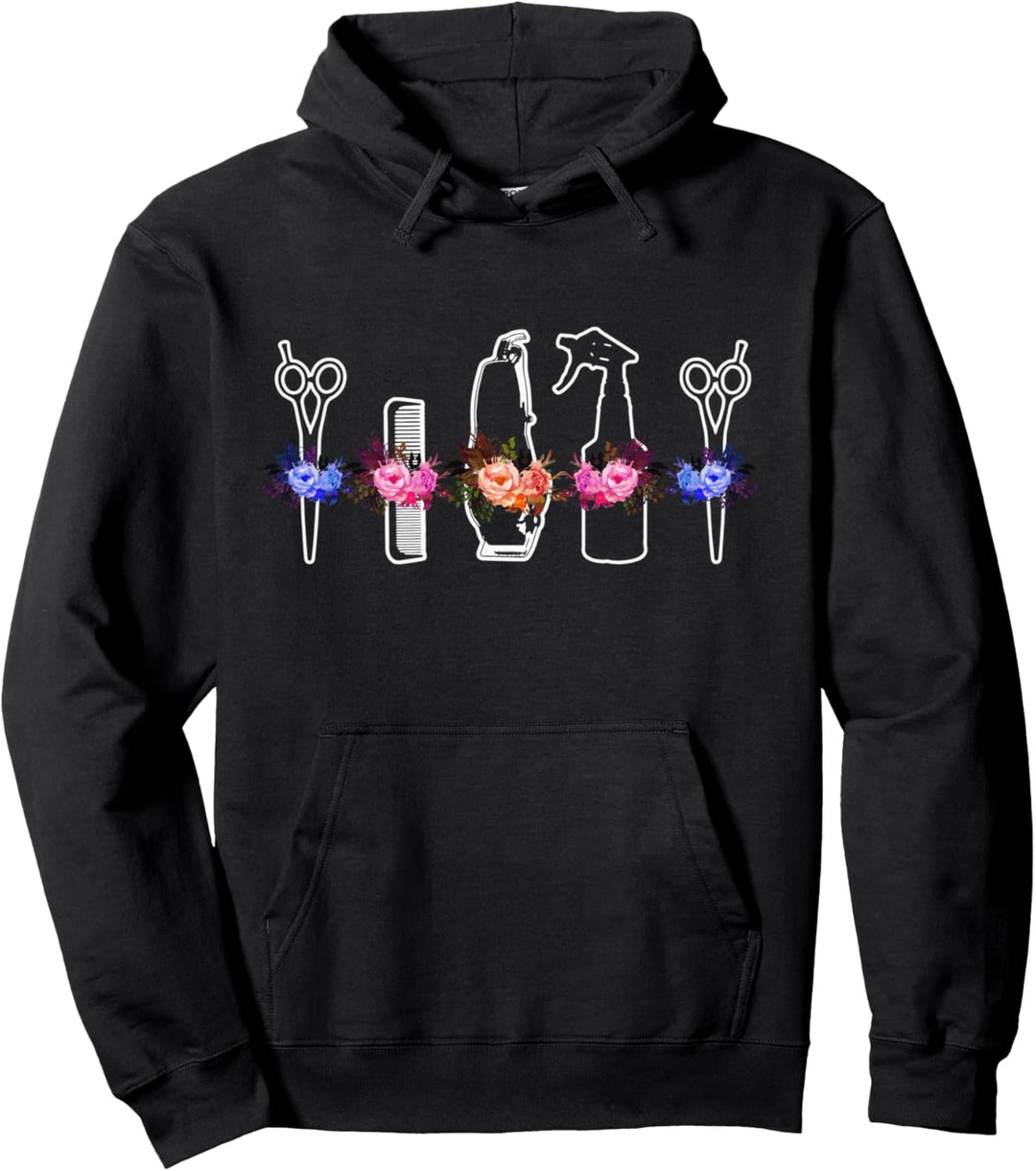 Friseur Barbier Vintage Lustig Geschenk Pullover Hoodie