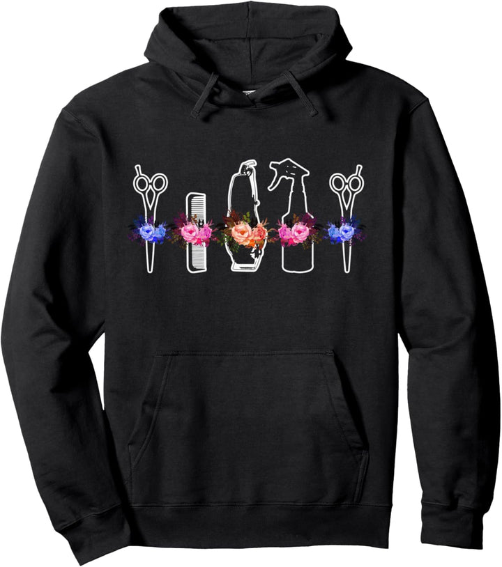 Friseur Barbier Vintage Lustig Geschenk Pullover Hoodie