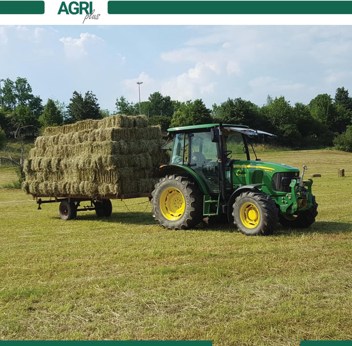 AGRI plus Sisal Bindegarn I 2 Stück = 3600 m I Stärke 200 m/kg I Nachhaltiges Garn für Rundballen-Pr