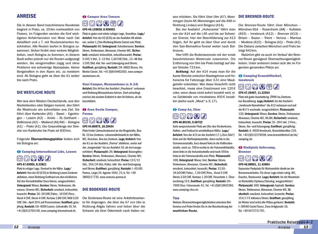 Reise Know-How Wohnmobil-Tourguide Toskana und Elba: Die schönsten Routen, Taschenbuch