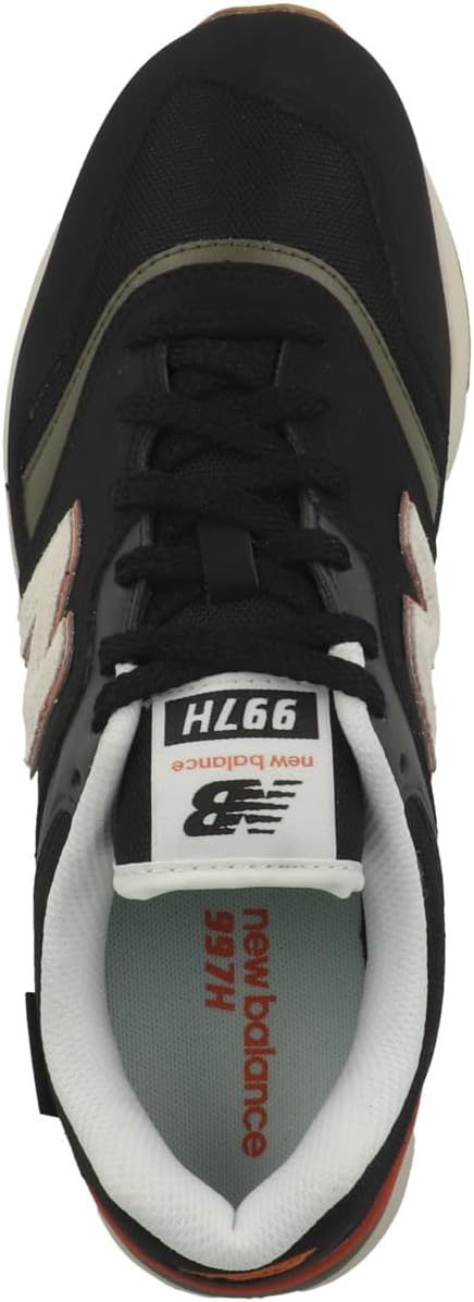 New Balance Herren 997h V1 Sneaker 42.5 EU Schwarz Cayenne, 42.5 EU Schwarz Cayenne