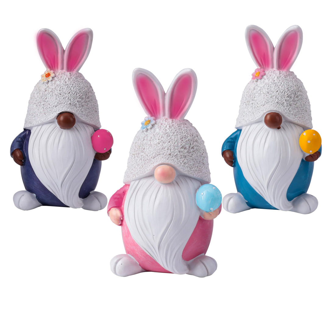 Ostern Deko Hasen Wichtel, Handgemachte Osterhasen Zwerg mit Eiern,Osterhasen Puppen für Osterdekora