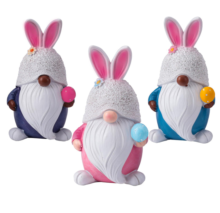 Ostern Deko Hasen Wichtel, Handgemachte Osterhasen Zwerg mit Eiern,Osterhasen Puppen für Osterdekora