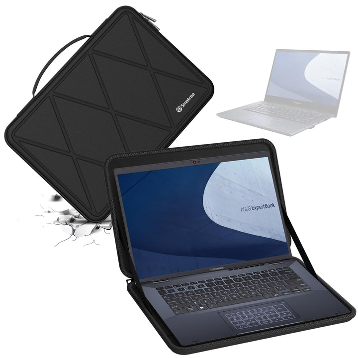 Smatree Hard Eva Schutzhülle Fall kompatibel für 14 Zoll ASUS ExpertBook B1 (B1402) Laptop, für Dell