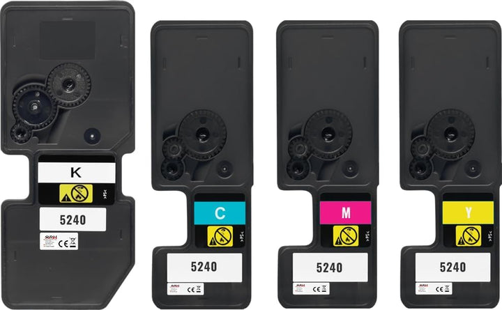 OBV 4X kompatibler Toner als Ersatz für Kyocera TK-5240 für Kyocera ECOSYS M5526cdn M5526cdw P5026cd