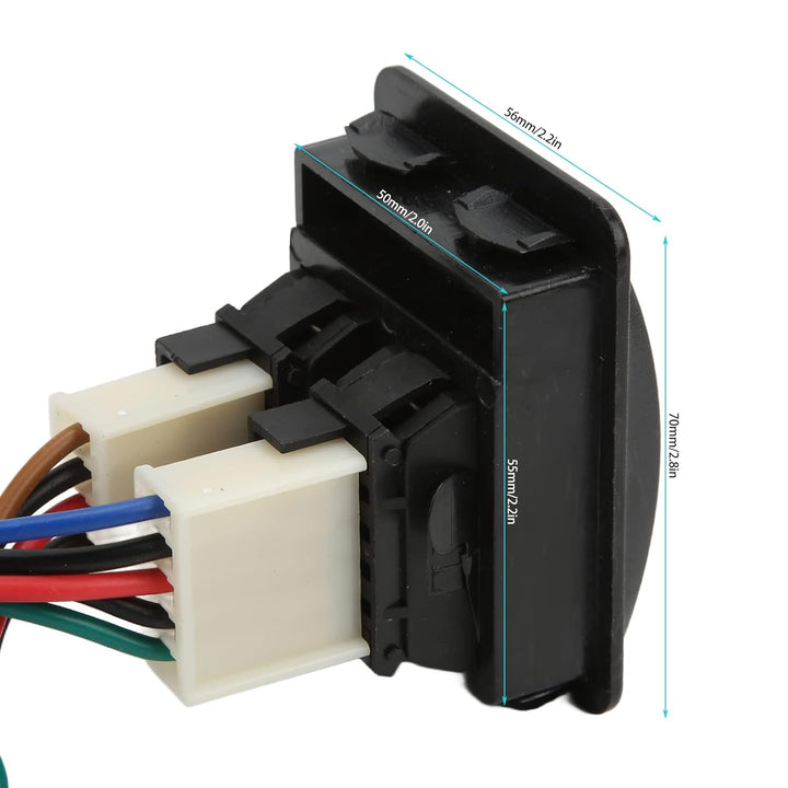Universeller Auto-Fensterheber-Schalter, 5 Stück Universal-Auto-Fensterheber-Schalter-Regler-Kit Aut