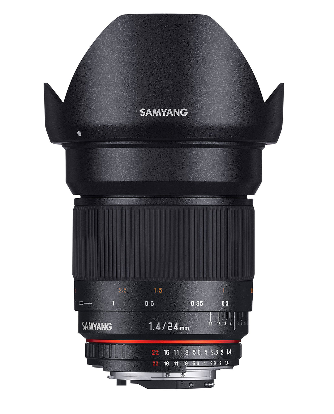 Samyang 24mm F1.4 Objektiv für Anschluss Micro Four Thirds, Micro Four Thirds