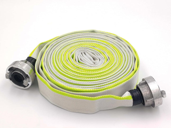 1 Zoll | D-25-10 m Industrieschlauch | Feuerwehrschlauch | Bauschlauch | Flachschlauch | Schlauch mi