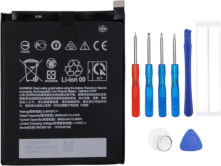 Swark B2Q6E100 Akku Kompatibel mit HTC U12 Life 2Q6E1 with Tools