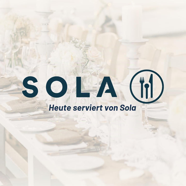 Sola Besteckset Lima 50-teilig 6 Personen - 50 Teile Silberfarben, 6 Personen - 50 Teile Silberfarbe