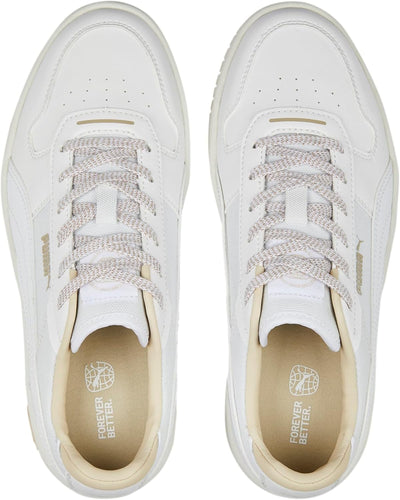 PUMA Damen Carina Street Better Sneaker 40.5 EU Puma White Puma White Granola, 40.5 EU Puma White Pu